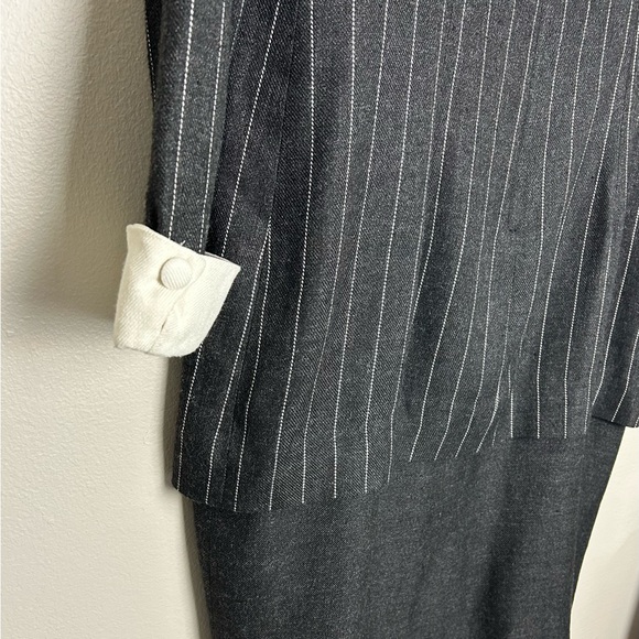 Vintage Talbots Career Dress Working Girl Wednesday Adams Costume Size 12 - Picture 10 of 14